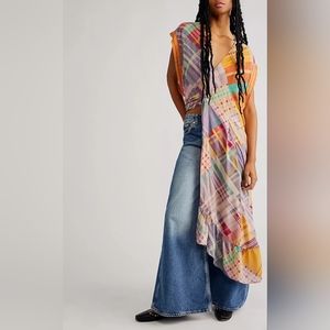 NWOT FREE PEOPLE Gone Sailong Maxi Top XSmall